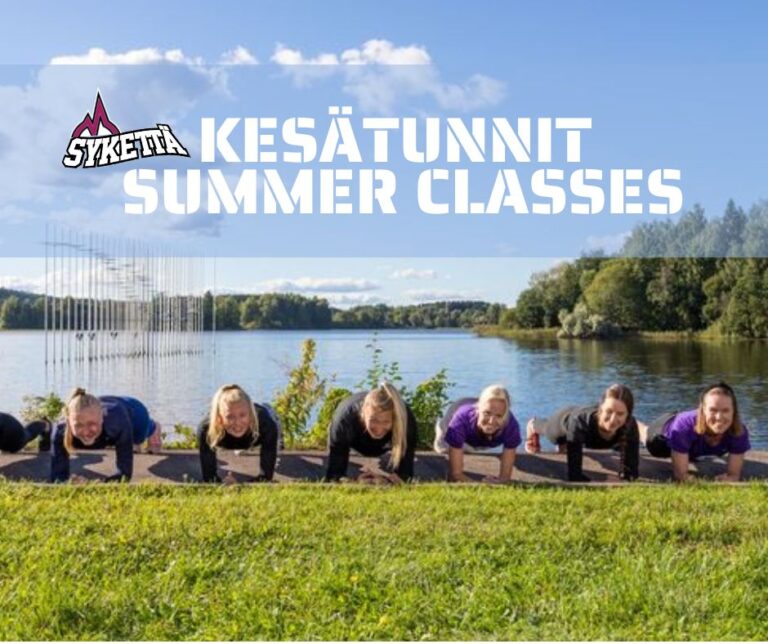 Sykettä Kesätunnit -Summer classes